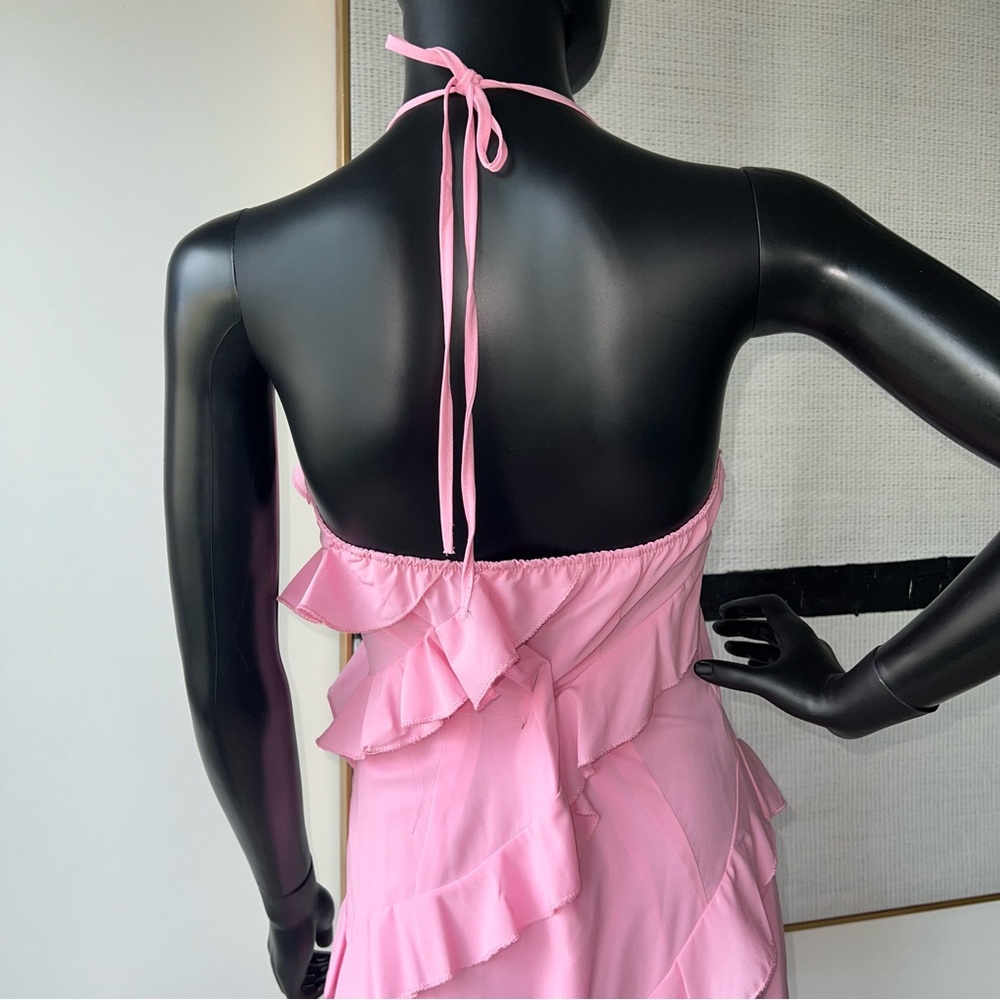 Pink Ruffle Dress - Picture 8 of 8